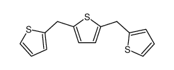 2,5-bis-[2]thienylmethyl-thiophene Structure
