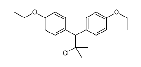 1-[2-chloro-1-(4-ethoxyphenyl)-2-methylpropyl]-4-ethoxybenzene Structure