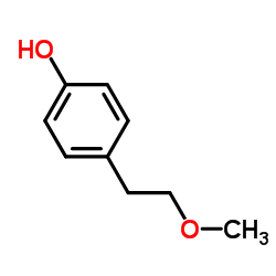 4-(2-甲氧乙基)苯酚结构式