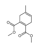 dimethyl 4-methylcyclohexa-1,4-diene-1,2-dicarboxylate Structure