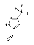 5-(trifluoromethyl)-1H-pyrazole-3-carbaldehyde Structure