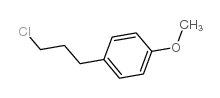 3-(4'-甲氧基苯基)丙基氯结构式
