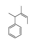 3-methylpent-3-en-2-ylbenzene Structure