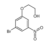 2-(3-bromo-5-nitrophenoxy)ethanol结构式