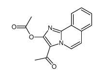 (3-acetylimidazo[2,1-a]isoquinolin-2-yl) acetate Structure