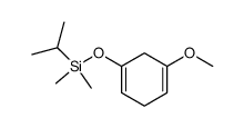 isopropyl((5-methoxycyclohexa-1,4-dien-1-yl)oxy)dimethylsilane Structure