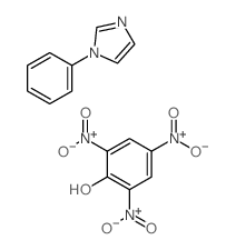 1-phenylimidazole; 2,4,6-trinitrophenol Structure