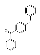 phenyl-(4-phenylsulfanylphenyl)methanone Structure