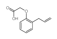 2-(2-prop-2-enylphenoxy)acetic acid结构式