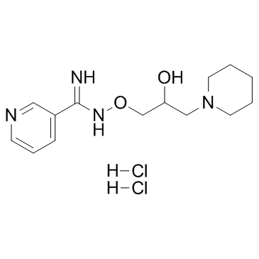 (Z)-N-(2-羟基-3-(哌啶-1-基)丙氧基)烟酰胺双盐酸盐结构式