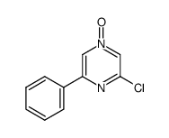 3-chloro-5-phenylpyrazine 1-oxide Structure