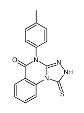 1-thioxo-4-p-tolyl-2,4-dihydro-1H-[1,2,4]triazolo[4,3-a]quinazolin-5-one Structure