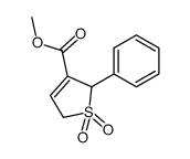 1,1-dioxo-2-phenyl-2,5-dihydro-1λ6-thiophene-3-carboxylic acid methyl ester Structure