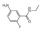 5-amino-N-ethyl-2-fluorobenzamide Structure