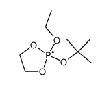 2-tert-butoxy-2-ethoxy-2λ5-[1,3,2]dioxaphospholan-2-yl Structure