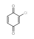 2,5-Cyclohexadiene-1,4-dione,2-chloro- structure