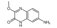2(1H)-Quinoxalinone,7-amino-3-methoxy-(9CI)结构式