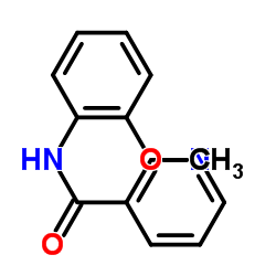 N-(2-甲氧基苯基)-3-吡啶甲酰胺结构式