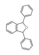 Isobenzofuran,1,3-dihydro-1,3-diphenyl- Structure