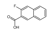 3-Fluoro-2-naphthoic acid结构式
