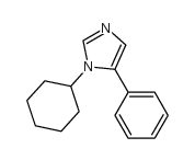 1-cyclohexyl-5-phenylimidazole Structure