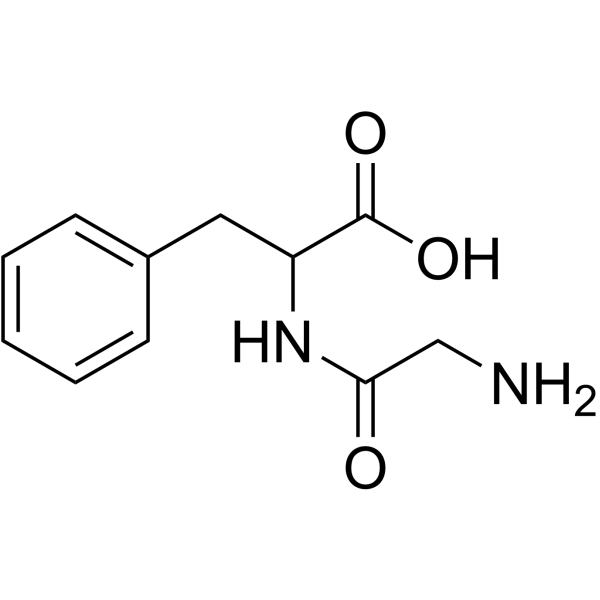 甘氨酸-DL-苯丙氨酸结构式