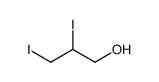 2,3-diiodopropan-1-ol Structure