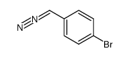 p-bromophenyl-diazomethane Structure