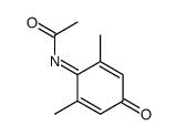 N-(2,6-dimethyl-4-oxocyclohexa-2,5-dien-1-ylidene)acetamide结构式