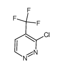 3-氯-4-(三氟甲基)哒嗪结构式
