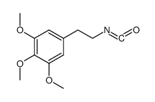 2-(3,4,5-trimethoxyphenyl)ethyl isocyanate Structure