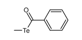 Te-methyl benzotelluroate结构式