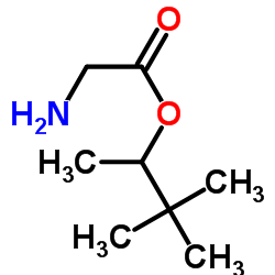 Glycine, 1,2,2-trimethylpropyl ester (9CI)结构式