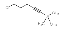 1-氯-5-三甲基硅烷-4-戊炔结构式