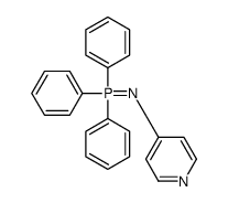 triphenyl(pyridin-4-ylimino)-λ5-phosphane结构式