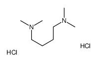 N,N,N',N'-tetramethylbutane-1,4-diamine,dihydrochloride结构式