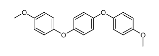 1,4-bis(4-methoxyphenoxy)benzene Structure