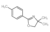 4,5-DIHYDRO-4,4-DIMETHYL-2-P-TOLYLOXAZOLE Structure