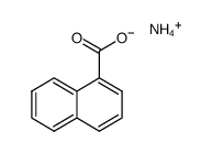 ammonium α-naphthoate结构式