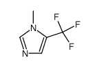 1-methyl-5-(trifluoromethyl)-1H-imidazole结构式