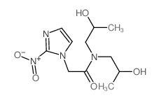 N,N-bis(2-hydroxypropyl)-2-(2-nitroimidazol-1-yl)acetamide picture