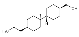 4-丙基双环己基甲醇结构式