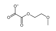 2-(2-methoxyethoxy)-2-oxoacetate Structure