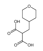 tetrahydropyran-4-ylmethyl-malonic acid Structure