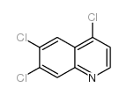 4-氯-6,7-二氯喹啉结构式