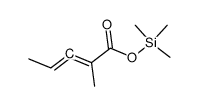 trimethylsilyl 2-methylpenta-2,3-dienoate Structure