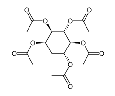 (+)-vibo-quercitol pentaacetate Structure