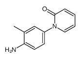 1-(4-amino-3-methylphenyl)pyridin-2-one结构式