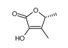 2(5H)-Furanone, 3-hydroxy-4,5-dimethyl-, (5R)结构式