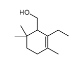 (2-ethyl-3,6,6-trimethylcyclohex-2-en-1-yl)methanol结构式